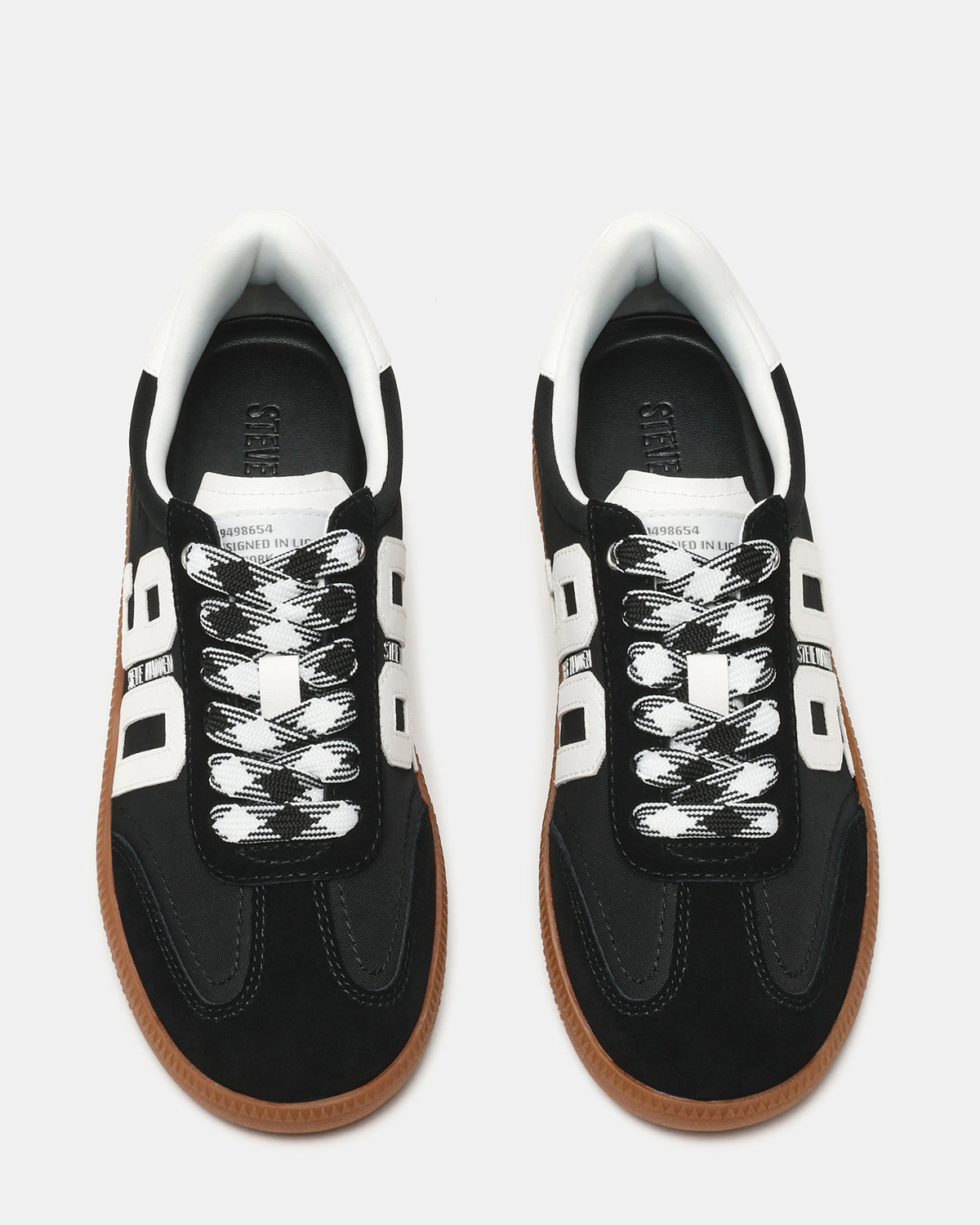 PACEY Black Multi Low-Top Lace-Up 90's Women's Sneaker - Steve Madden
