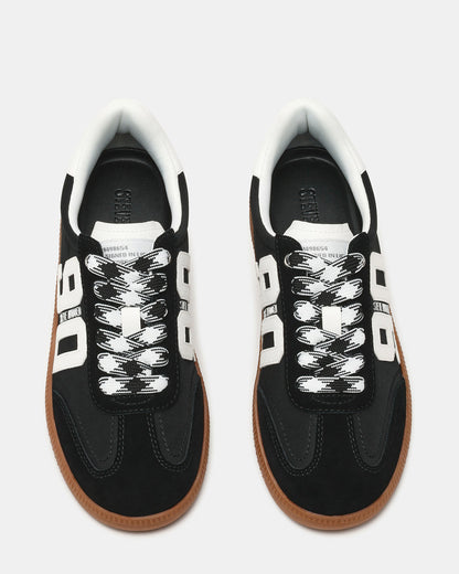PACEY Black Multi Low-Top Lace-Up 90's Women's Sneaker - Steve Madden