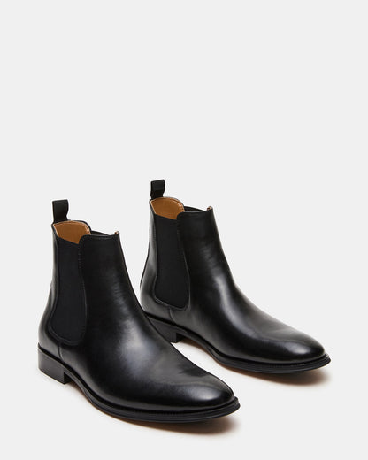 ALDAIR Black Chelsea Men's Ankle Boot - Steve Madden