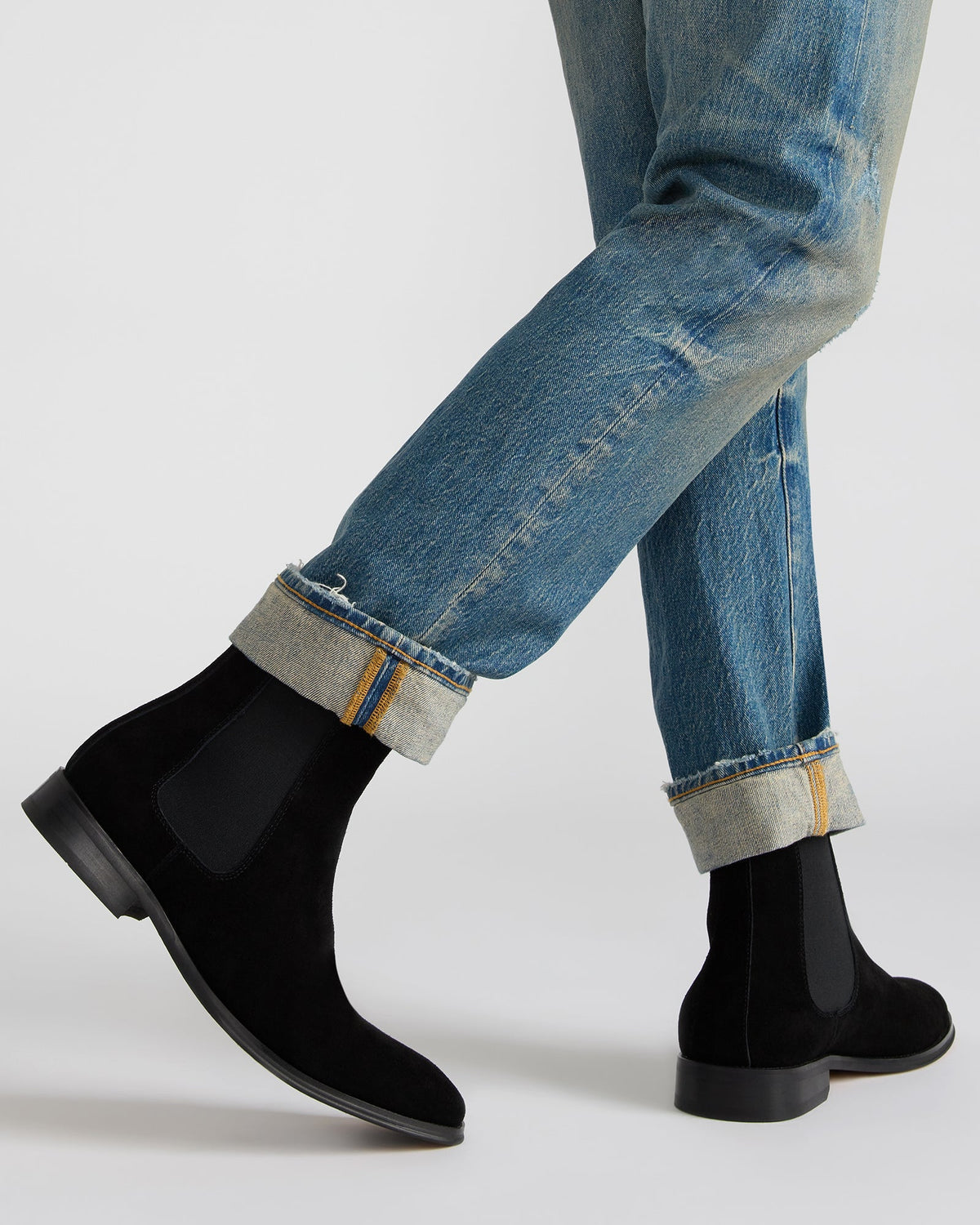 ALDAIR Black Chelsea Men's Ankle Boot - Steve Madden