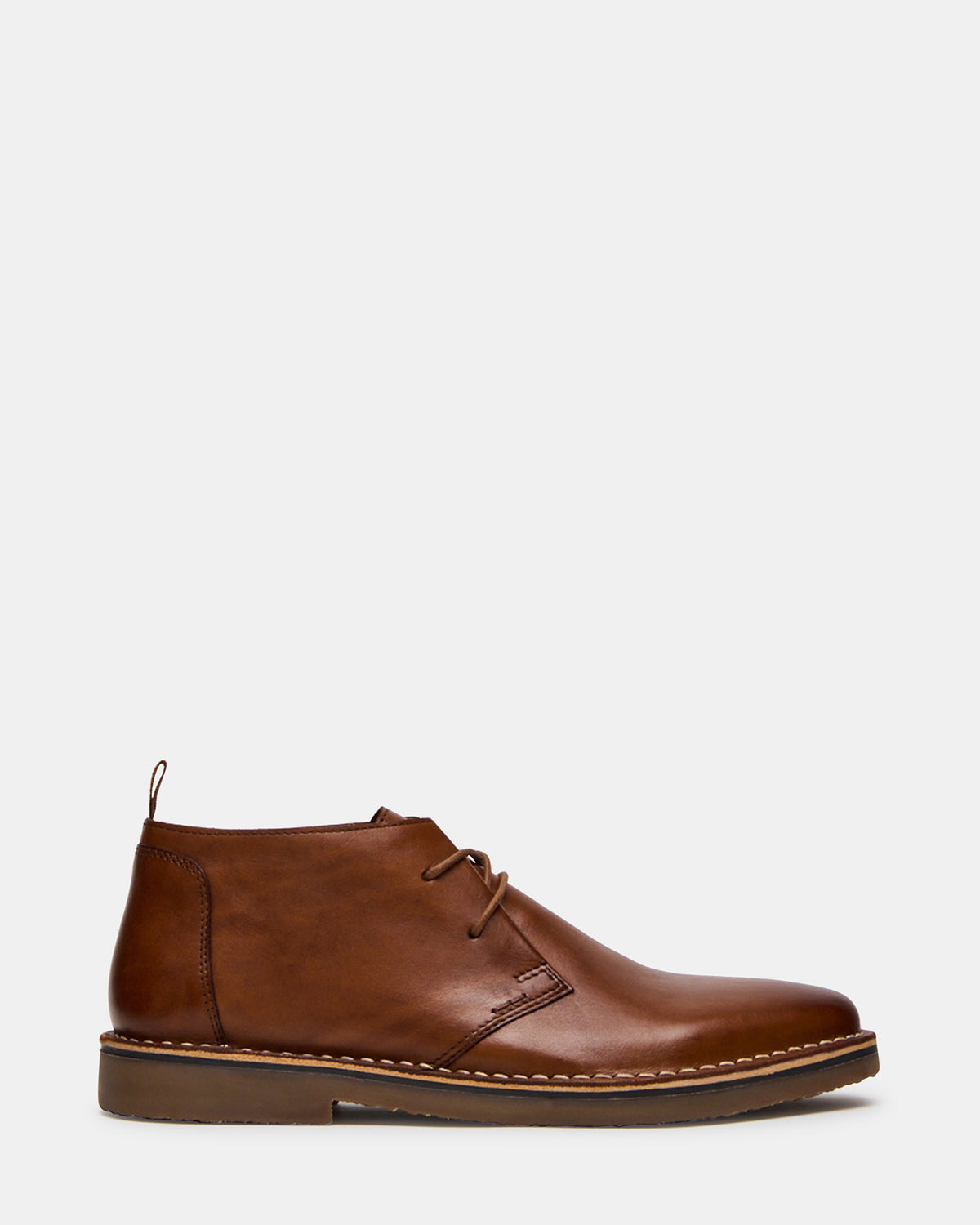 HARROS Tan Leather Men's Ankle Boots - Steve Madden