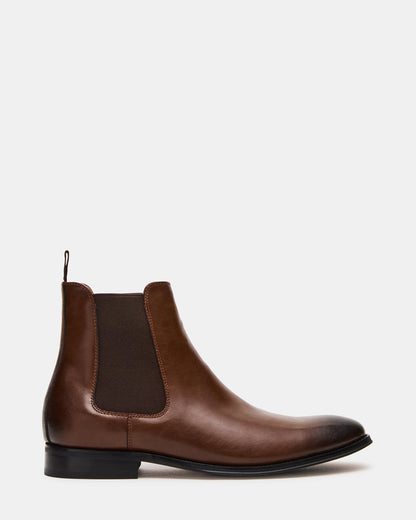 ALDAIR Brown Chelsea Men's Ankle Boot - Steve Madden