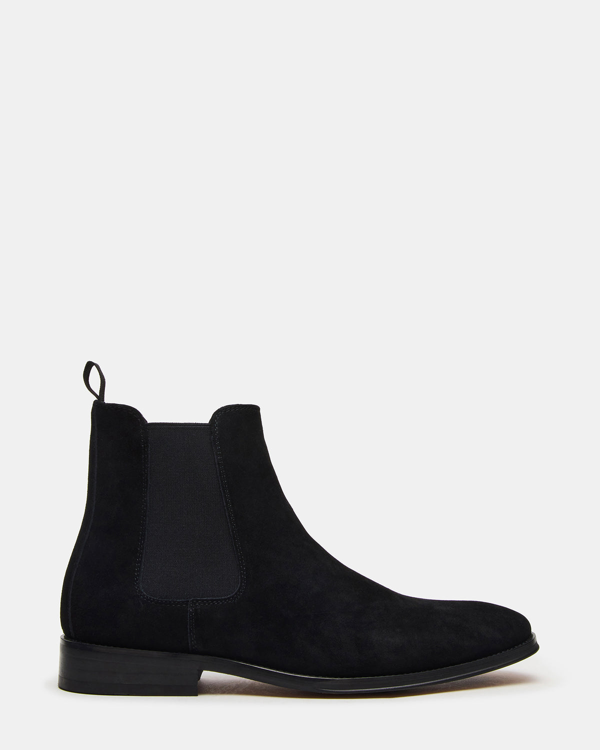 ALDAIR Black Suede Chelsea Men's Ankle Boot - Steve Madden