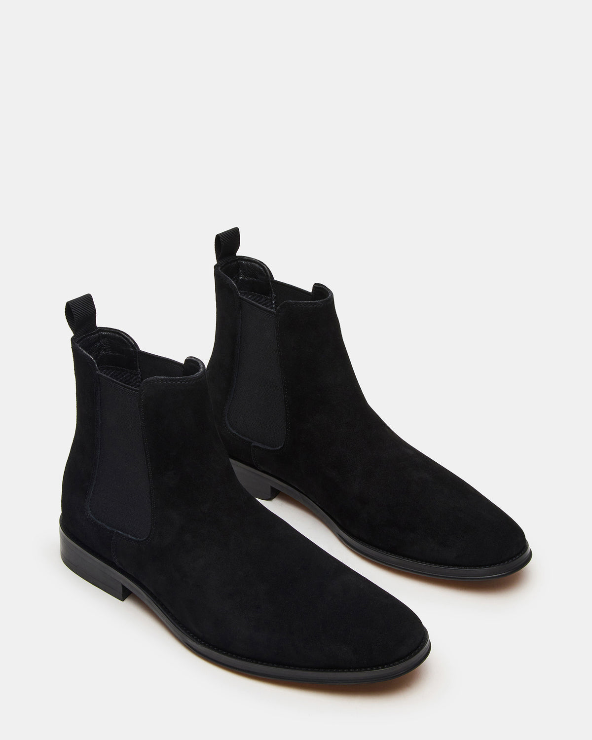 ALDAIR Black Suede Chelsea Men's Ankle Boot - Steve Madden