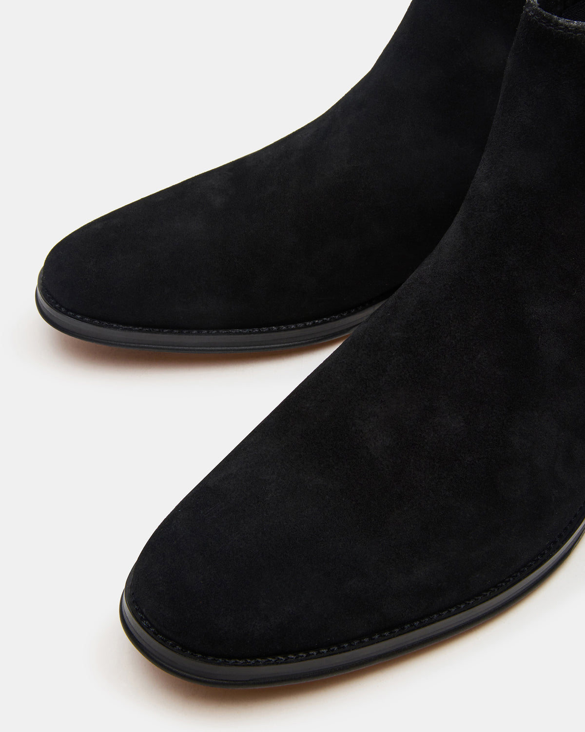 ALDAIR Black Suede Chelsea Men's Ankle Boot - Steve Madden