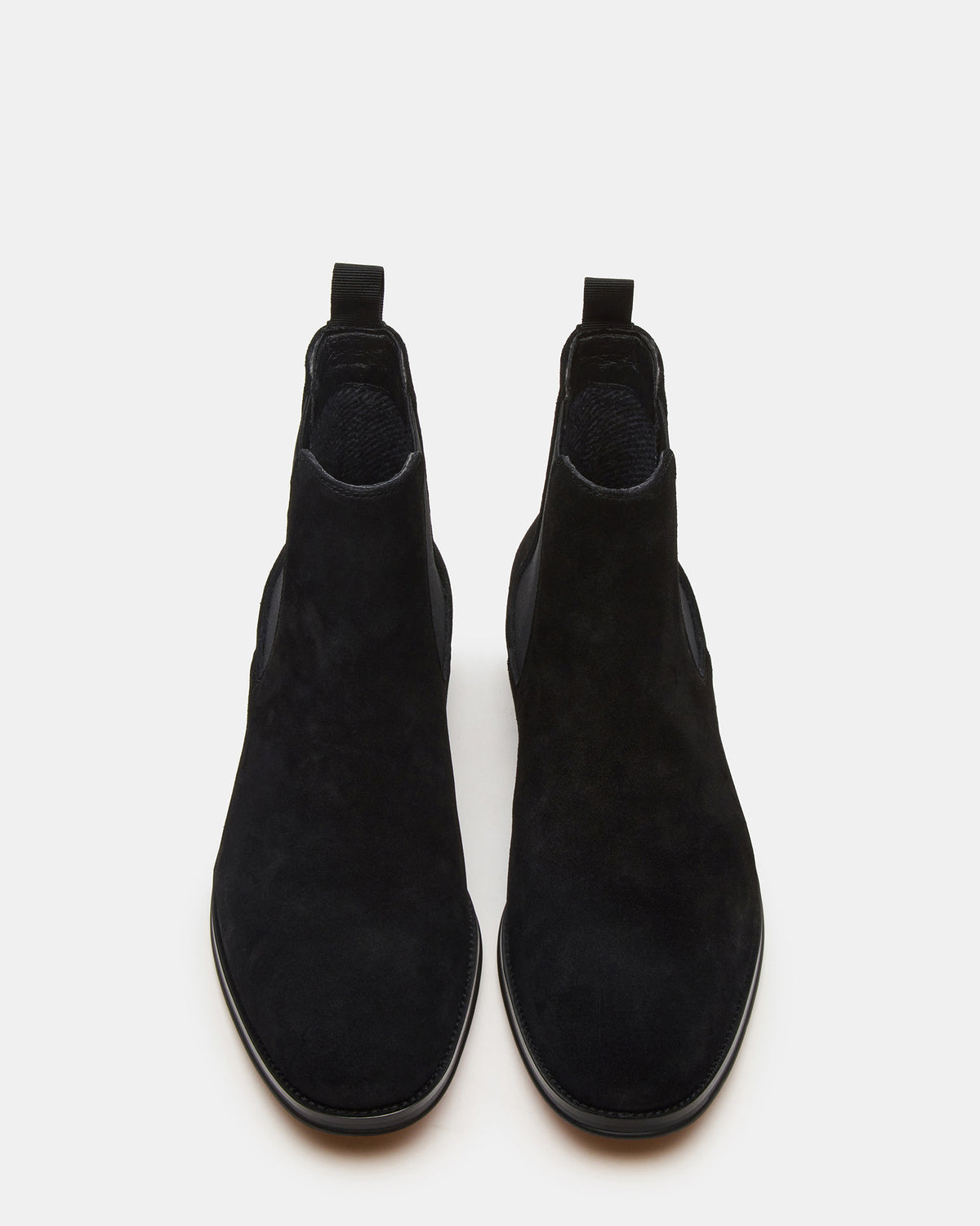 ALDAIR Black Suede Chelsea Men's Ankle Boot - Steve Madden