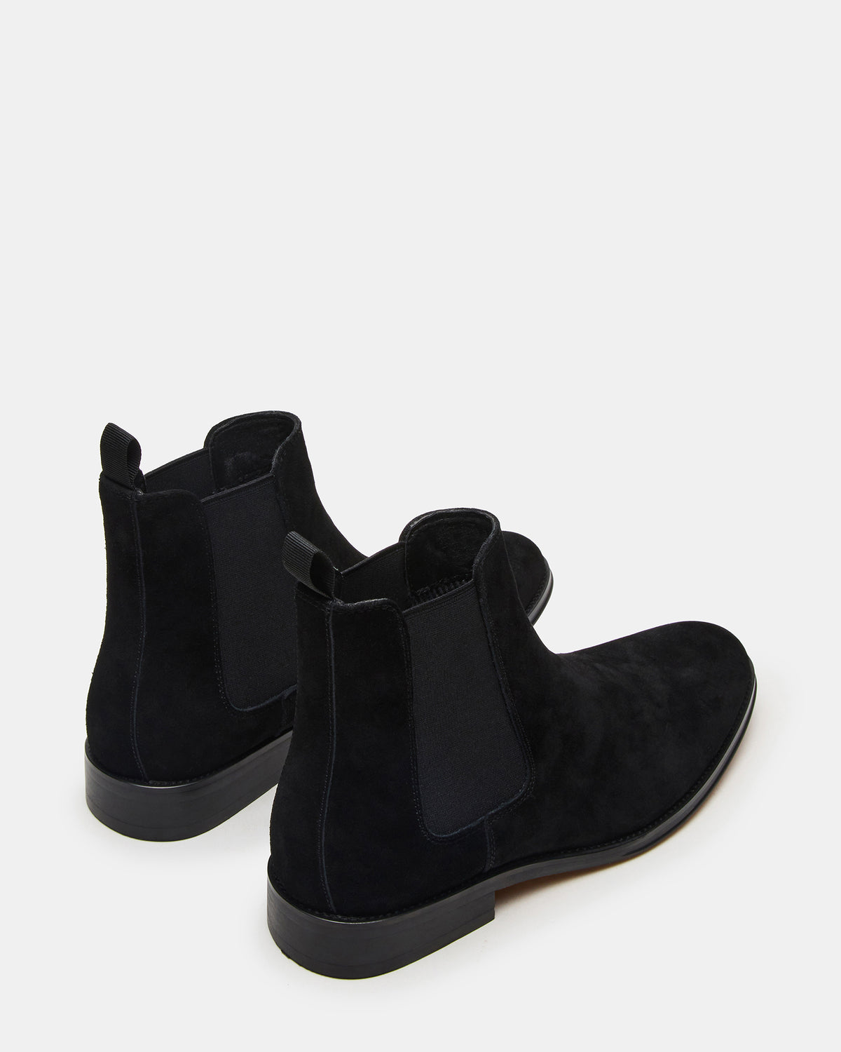 ALDAIR Black Suede Chelsea Men's Ankle Boot - Steve Madden