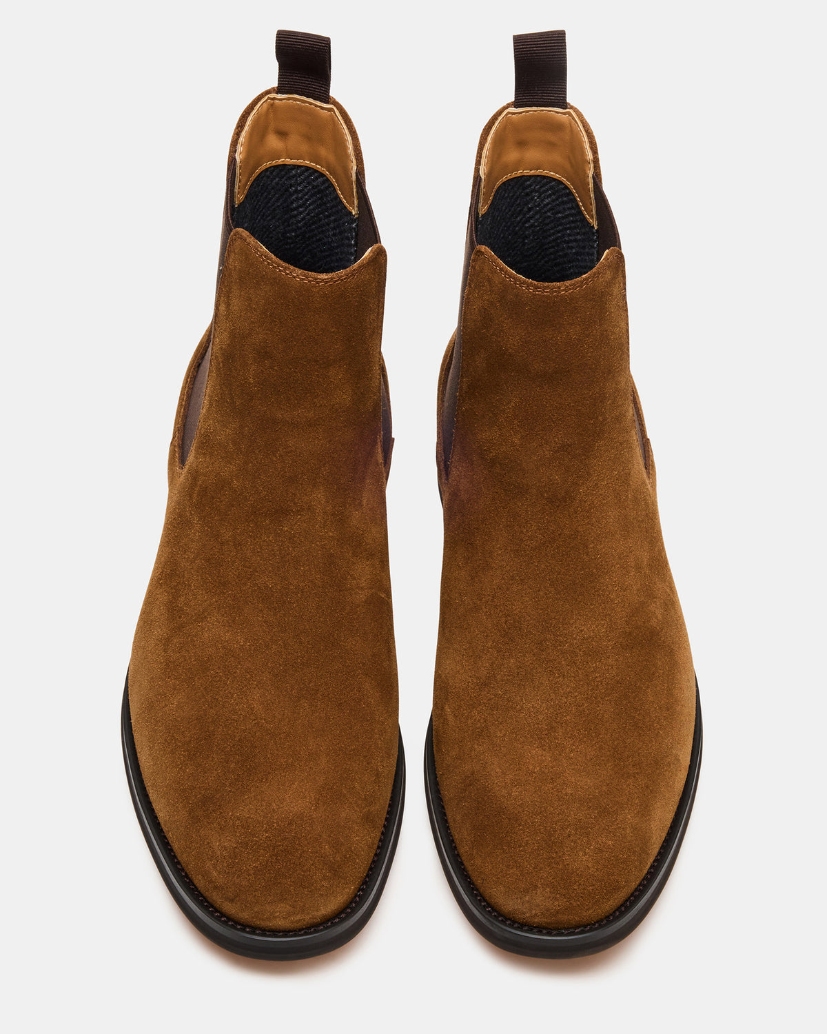 ALDAIR Chestnut Suede Chelsea Men's Ankle Boot - Steve Madden