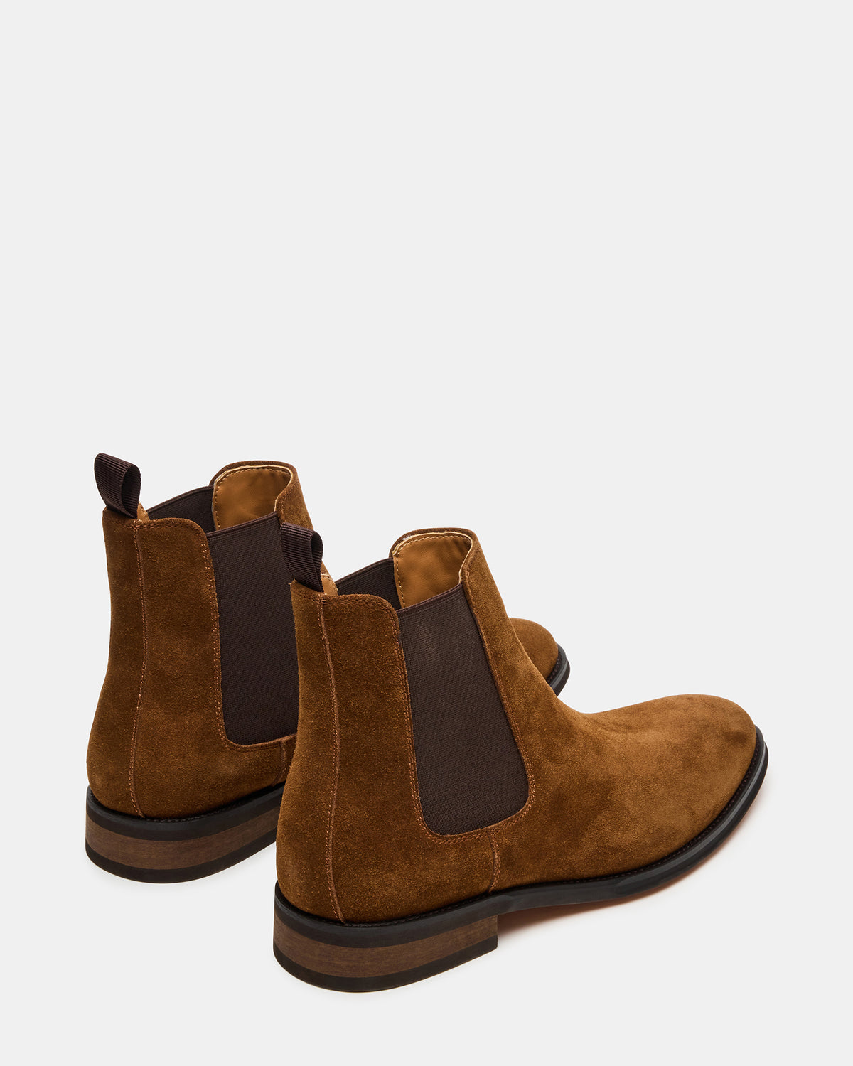 ALDAIR Chestnut Suede Chelsea Men's Ankle Boot - Steve Madden