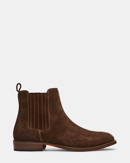 RYKER Brown Chelsea Men's Ankle Boot - Steve Madden