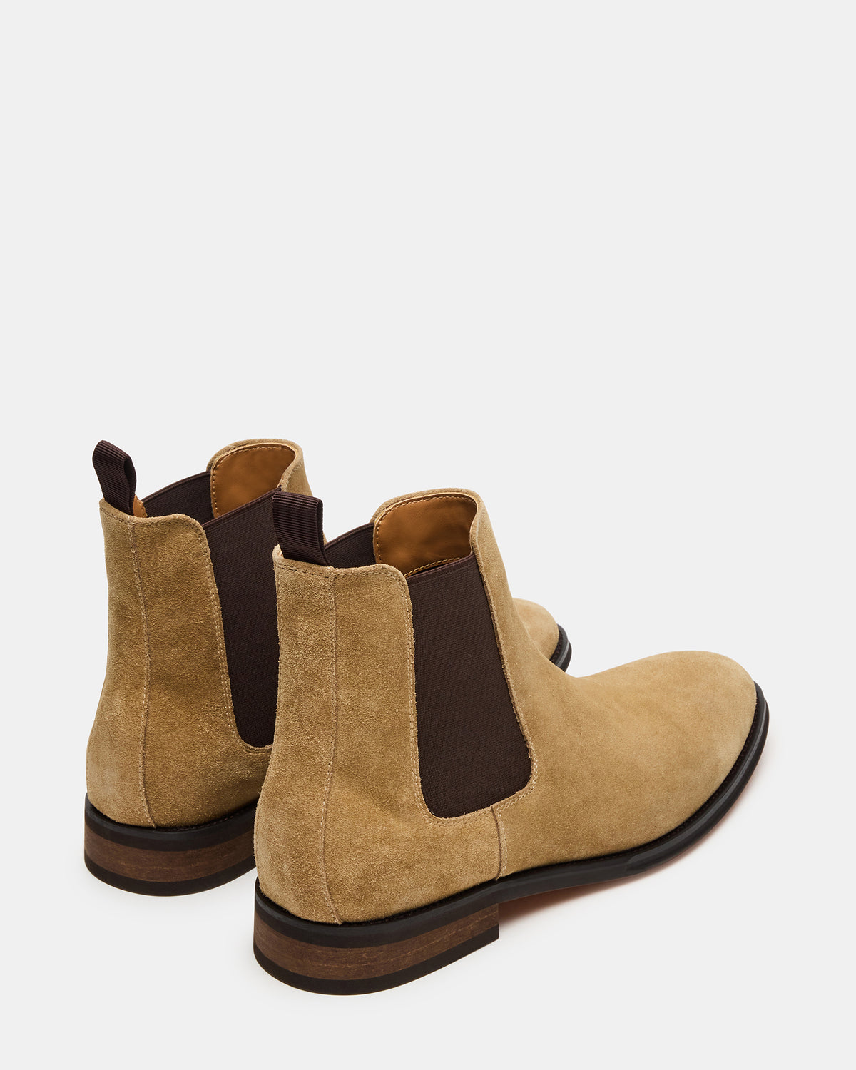 ALDAIR Taupe Suede Chelsea Men's Ankle Boot - Steve Madden