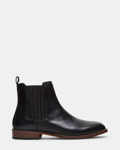 RYKER Black Chelsea Men's Ankle Boot - Steve Madden