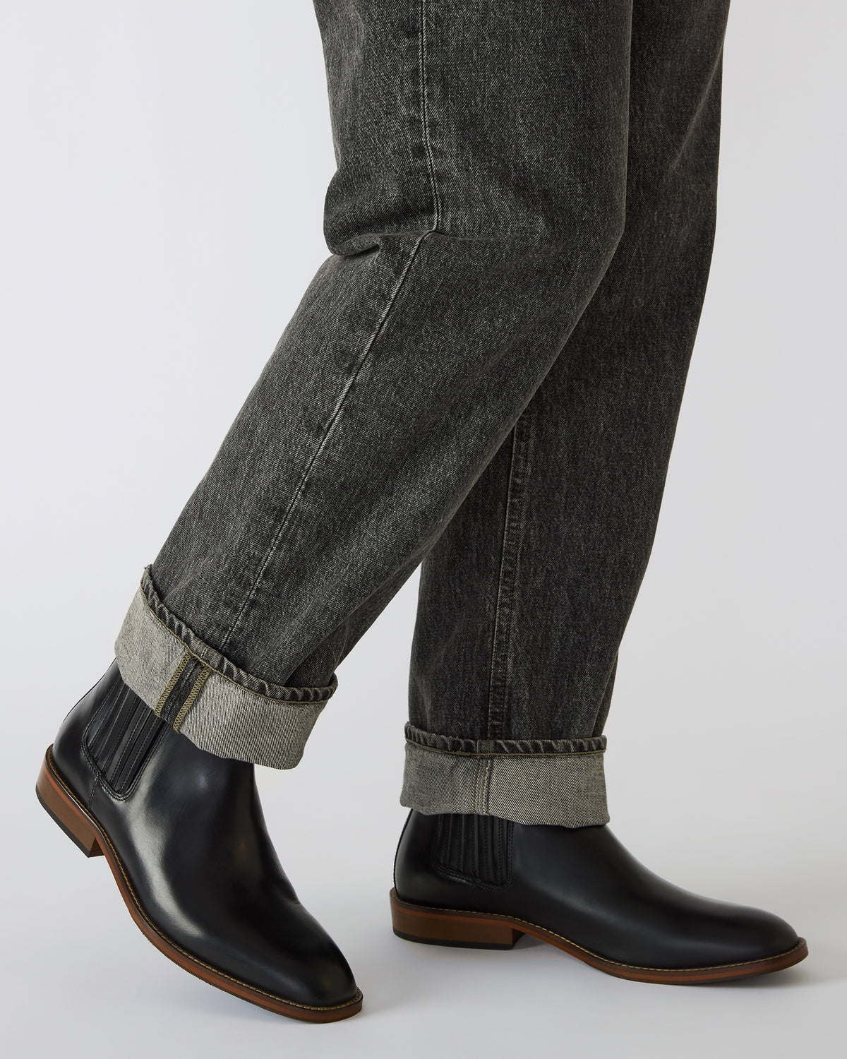 RYKER Black Chelsea Men's Ankle Boot - Steve Madden