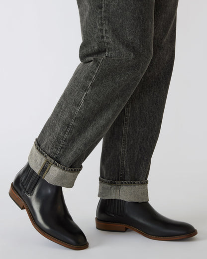 RYKER Black Chelsea Men's Ankle Boot - Steve Madden