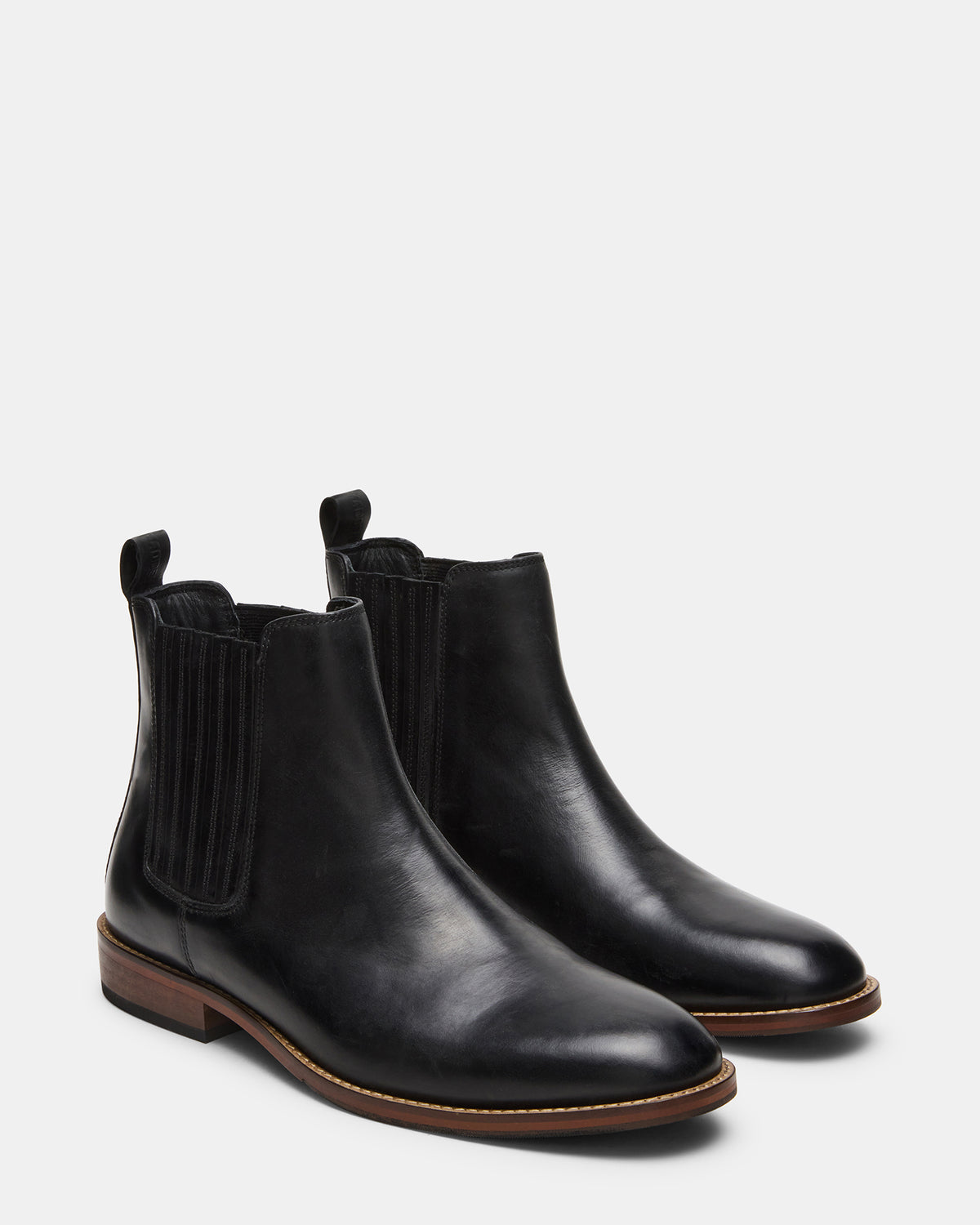 RYKER Black Chelsea Men's Ankle Boot - Steve Madden