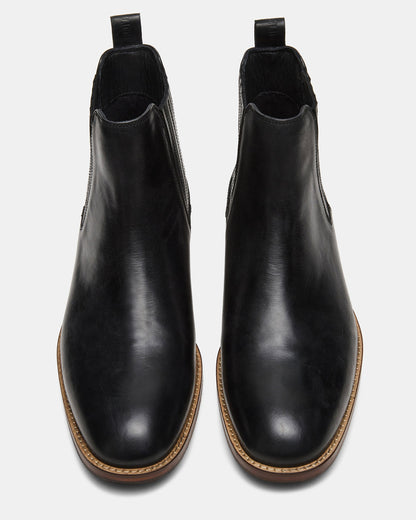 RYKER Black Chelsea Men's Ankle Boot - Steve Madden