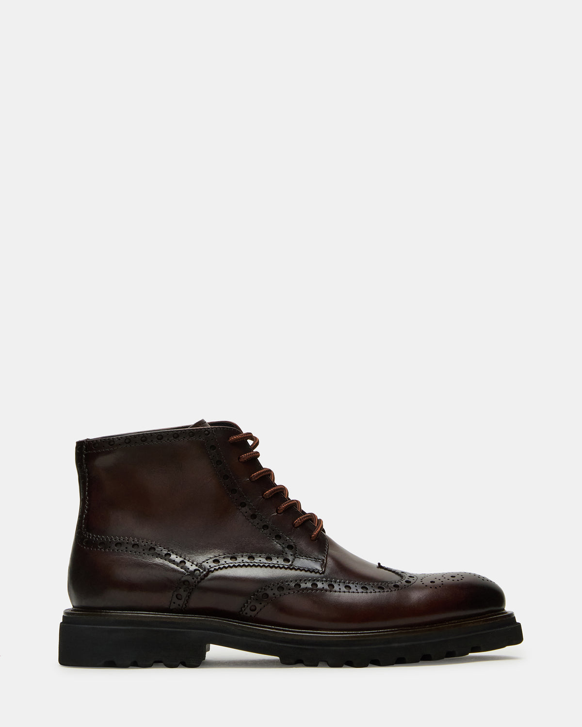 KODA Dark Brown Lace-Up Men's Ankle Boot - Steve Madden