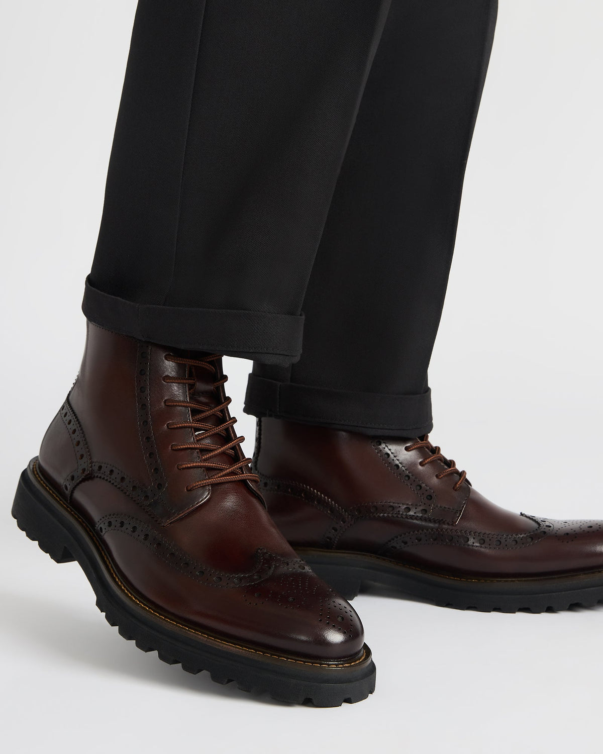 KODA Dark Brown Lace-Up Men's Ankle Boot - Steve Madden