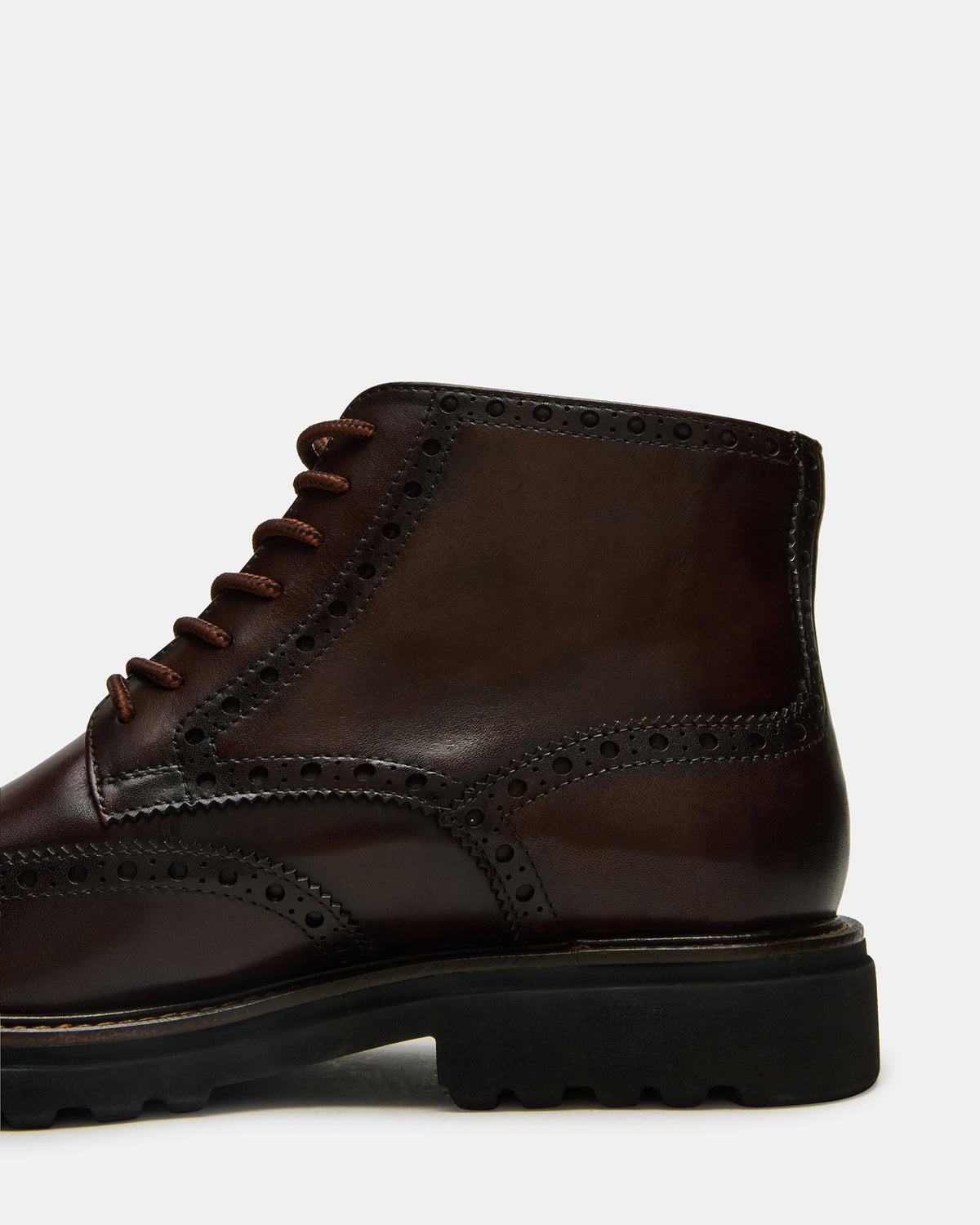 KODA Dark Brown Lace-Up Men's Ankle Boot - Steve Madden