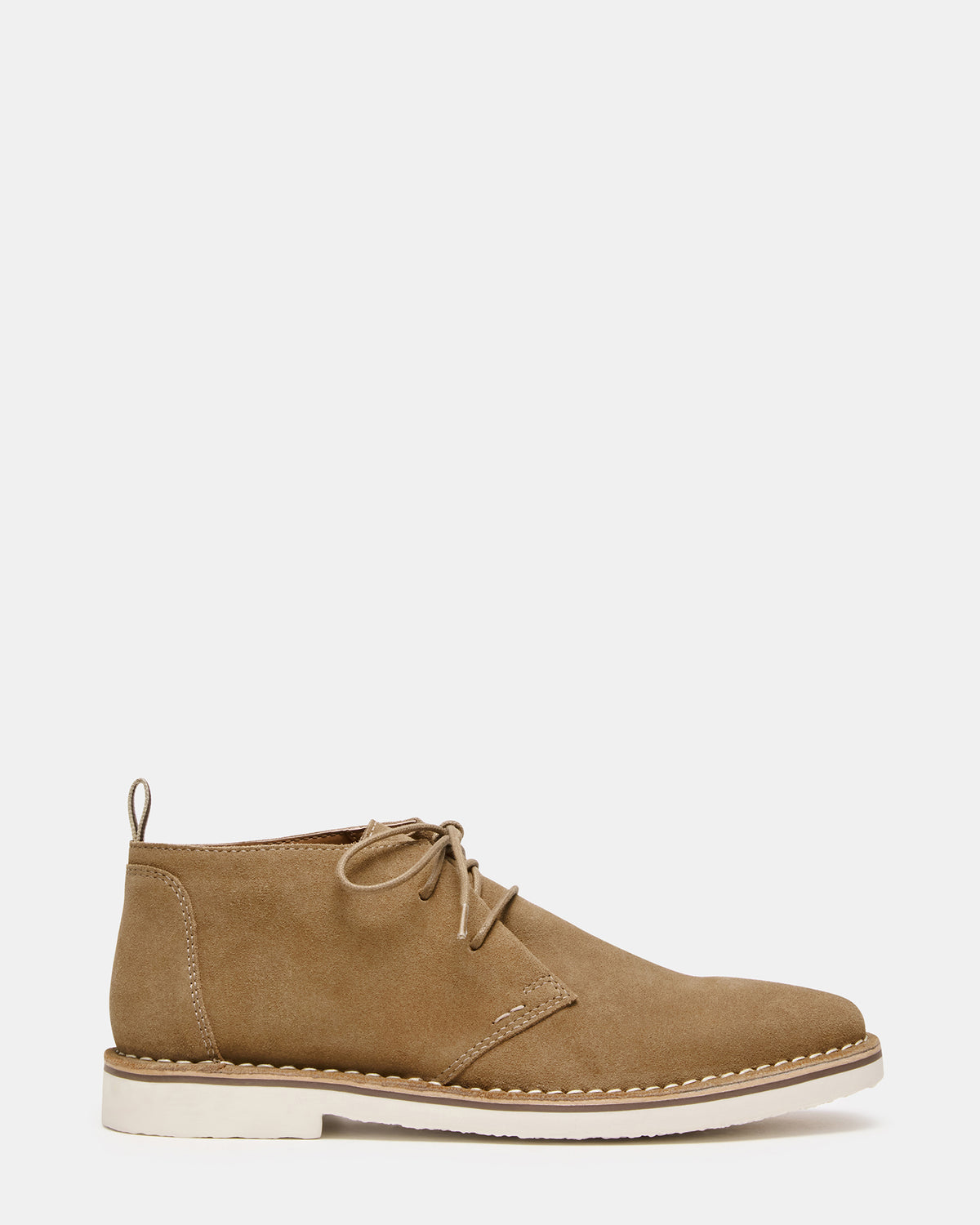 HERO Cognac Suede Lace-Up Ankle Men's Boots - Steve Madden