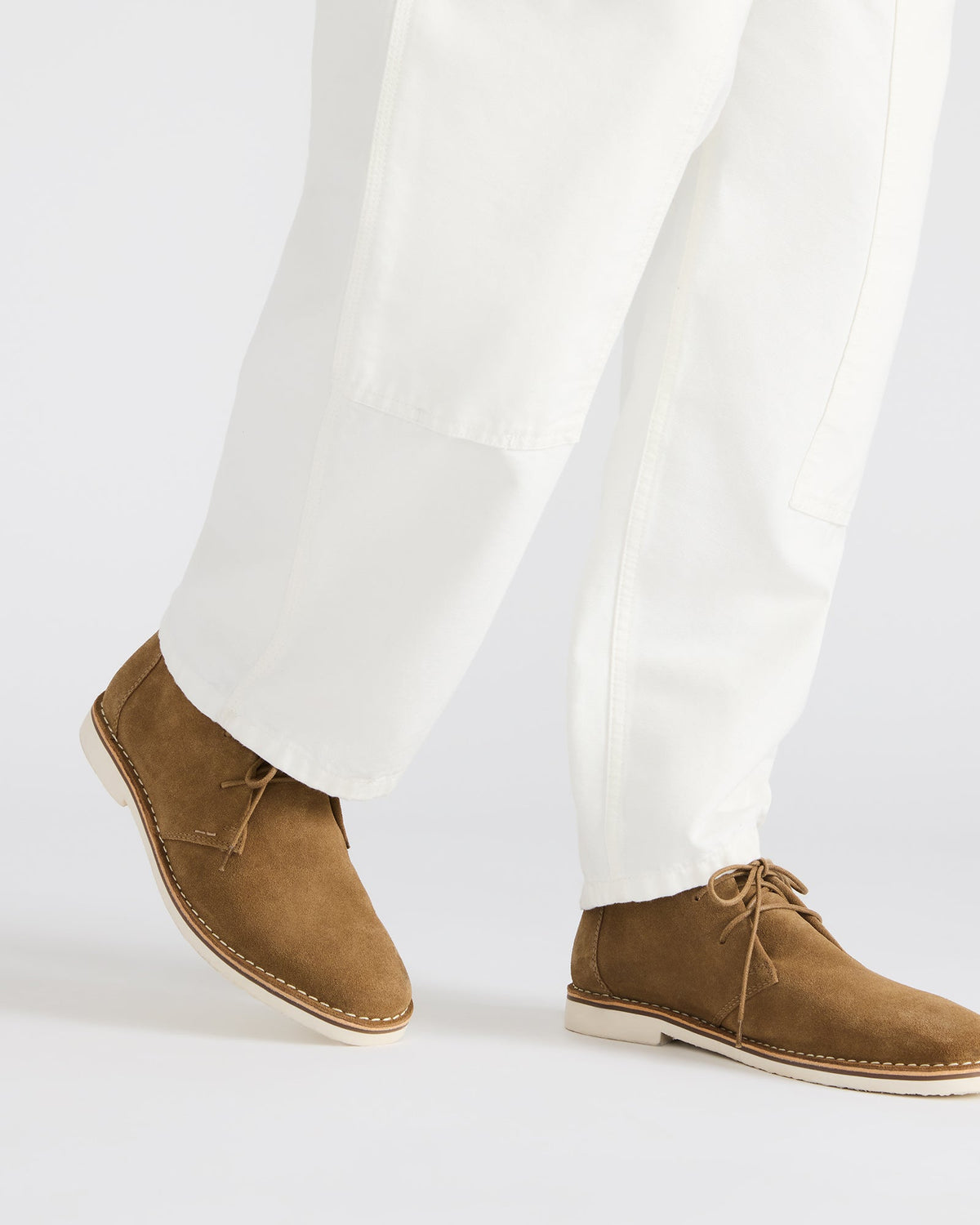 HERO Cognac Suede Lace-Up Ankle Men's Boots - Steve Madden