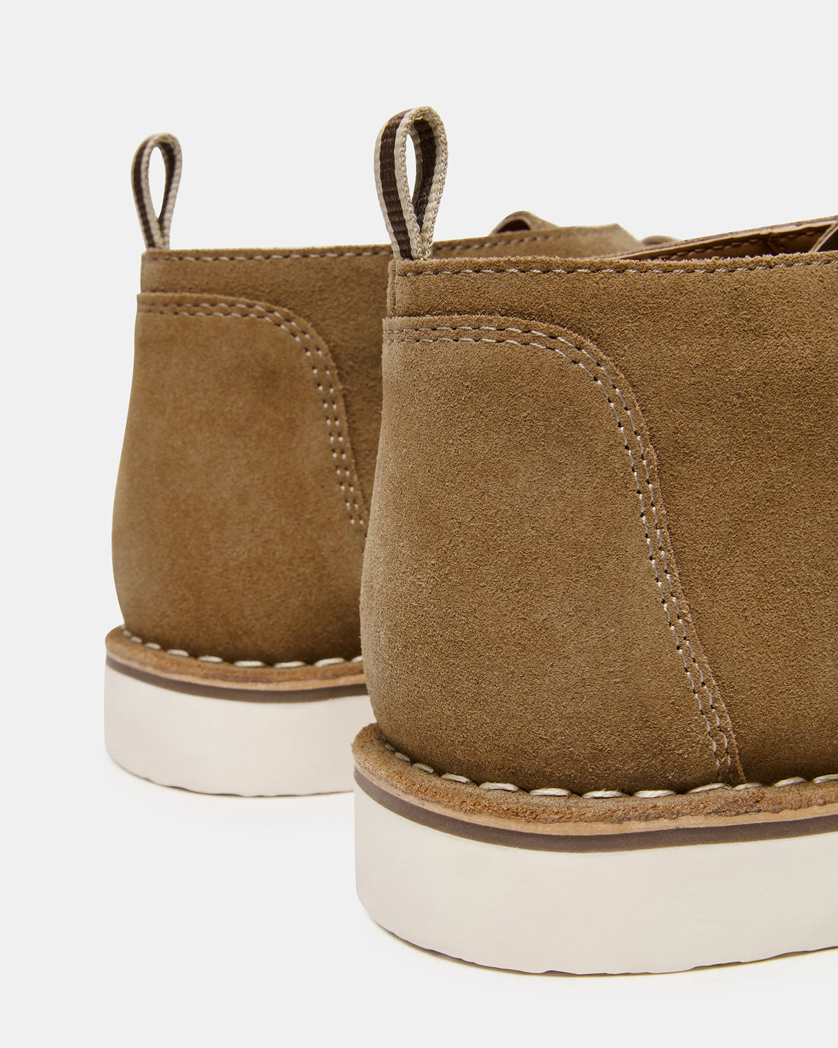 HERO Cognac Suede Lace-Up Ankle Men's Boots - Steve Madden