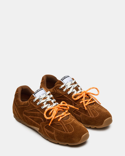 MIDAS Chestnut Low-Top Lace-Up Men's Sneaker - Steve Madden