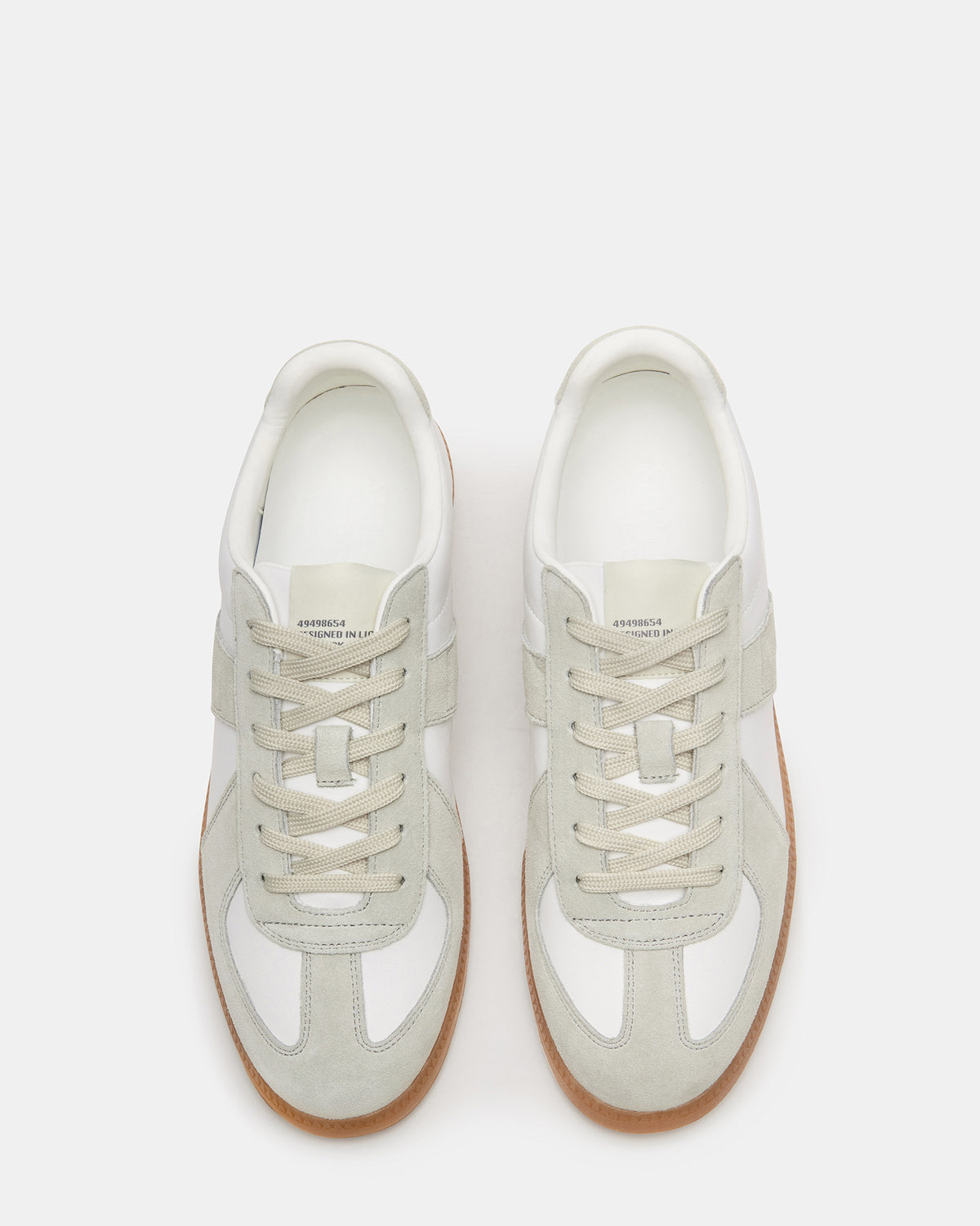 DIXON White Multi Low-Top Panel Men's Sneaker - Steve Madden