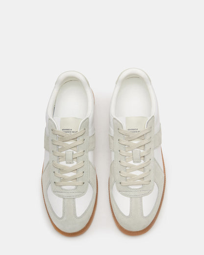 DIXON White Multi Low-Top Panel Men's Sneaker - Steve Madden