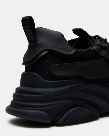 POSSESS Black Low-Top Lace-Up Men's Sneaker - Steve Madden