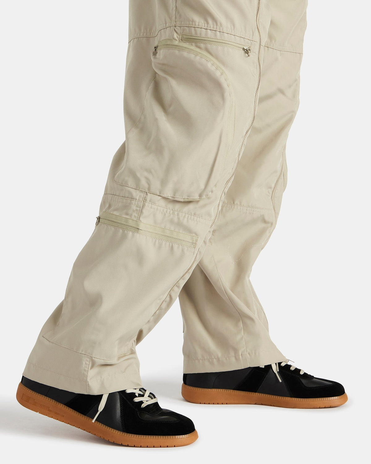 DIXON Black Leather Low-Top Panel Men's Sneaker - Steve Madden