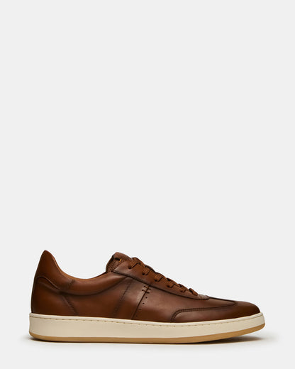 DYLAN Tan Low-Top Lace-Up Platform Men's Sneaker - Steve Madden