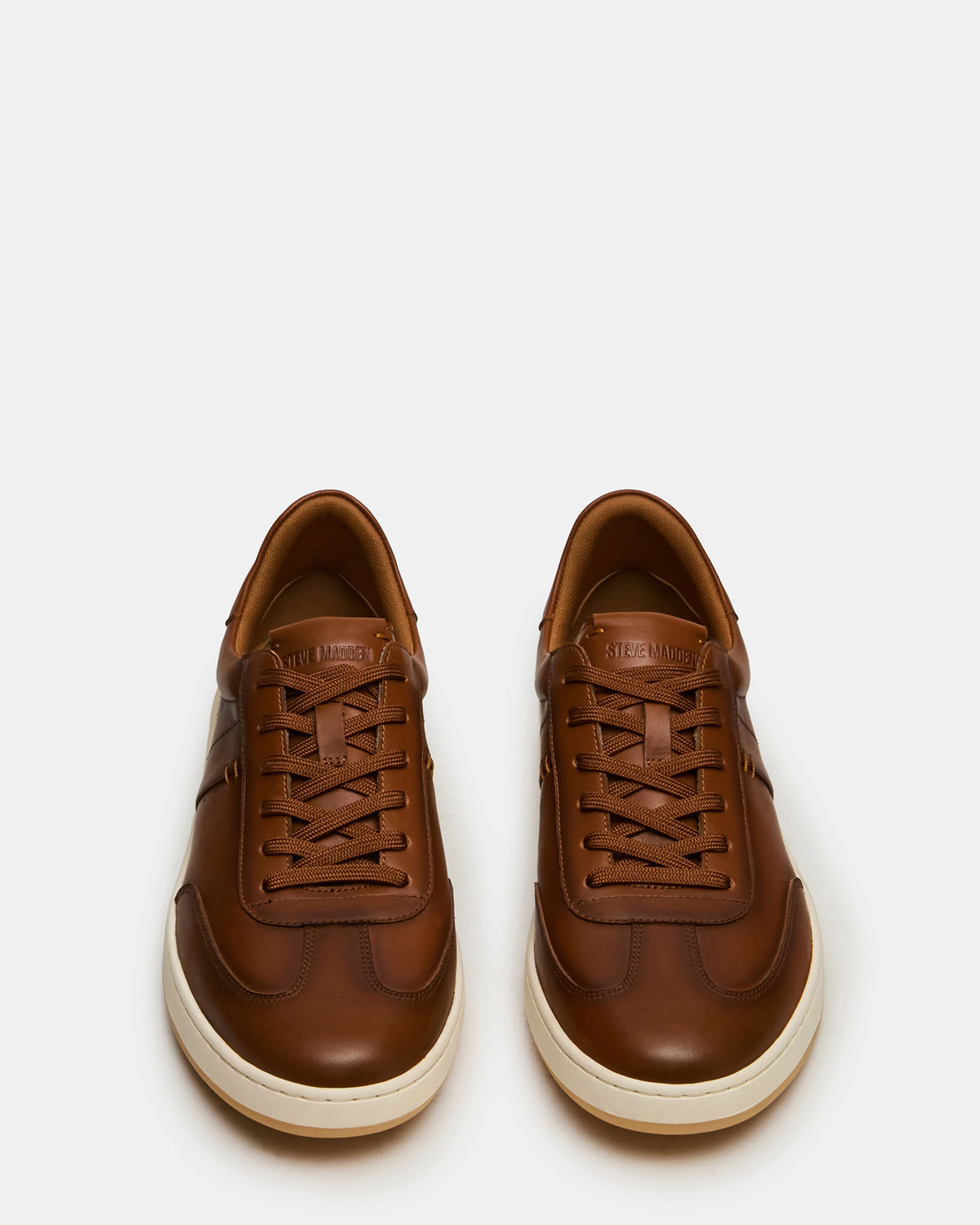 DYLAN Tan Low-Top Lace-Up Platform Men's Sneaker - Steve Madden