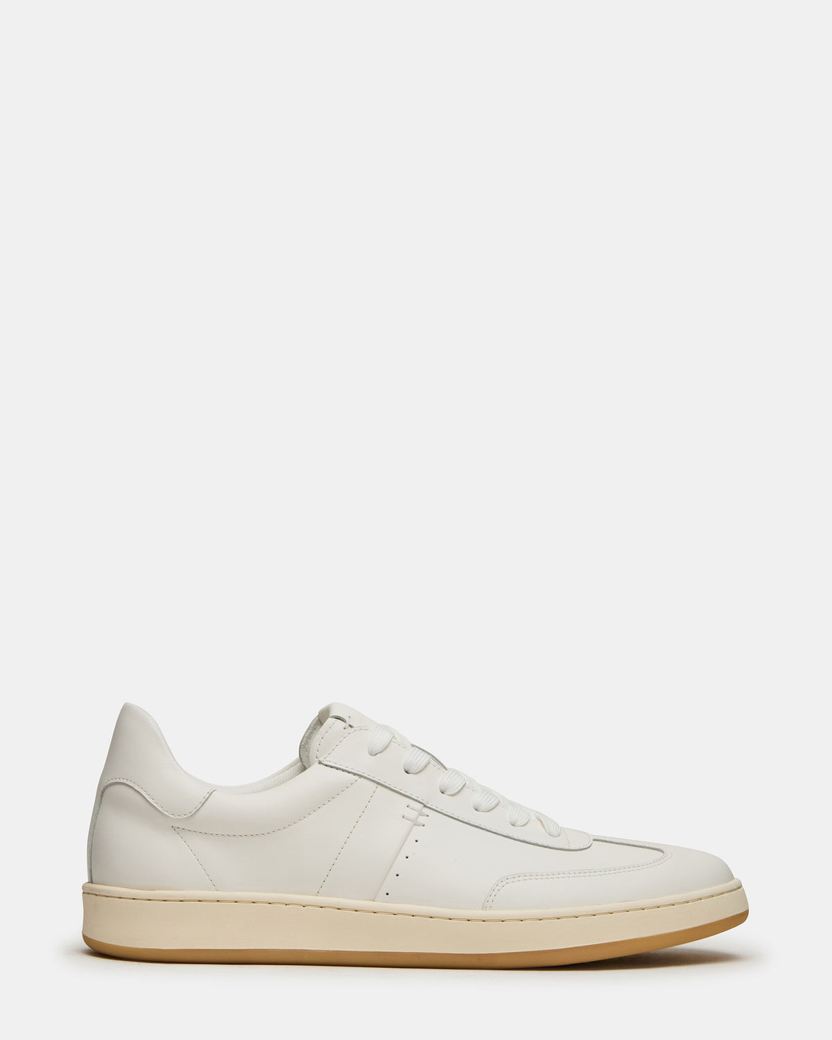 DYLAN White Low-Top Lace-Up Platform Men's Sneaker - Steve Madden
