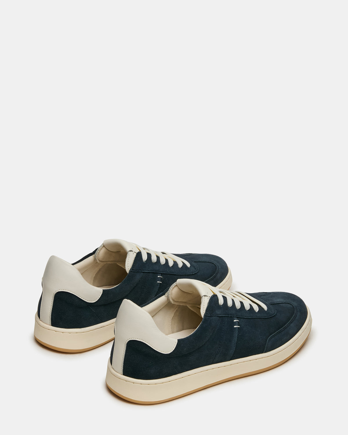 DYLAN Navy/White Low-Top Lace-Up Platform Men's Sneaker - Steve Madden