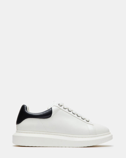 FROSTED White Multi Men's Low-Top Lace-Up Sneaker - Steve Madden