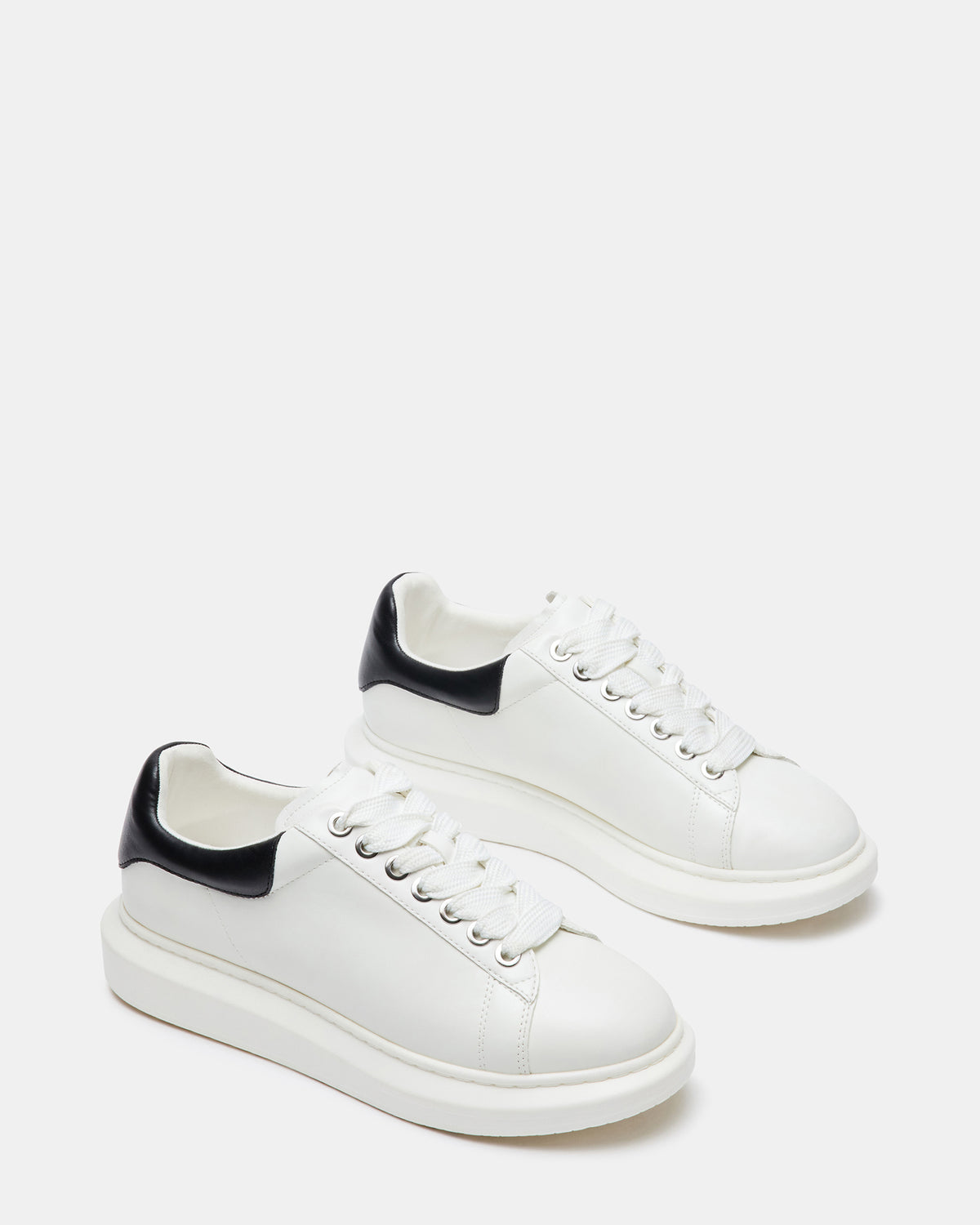 FROSTED White Multi Men's Low-Top Lace-Up Sneaker - Steve Madden
