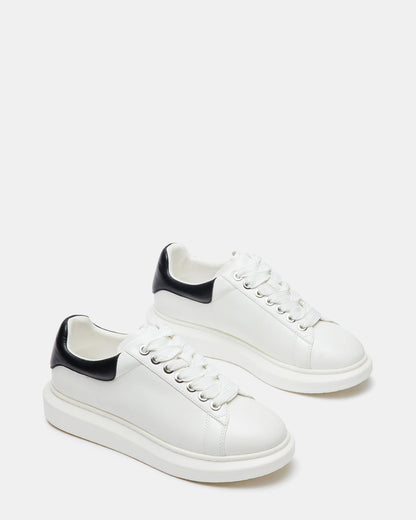 FROSTED White Multi Men's Low-Top Lace-Up Sneaker - Steve Madden