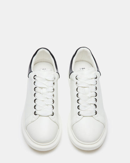 FROSTED White Multi Men's Low-Top Lace-Up Sneaker - Steve Madden