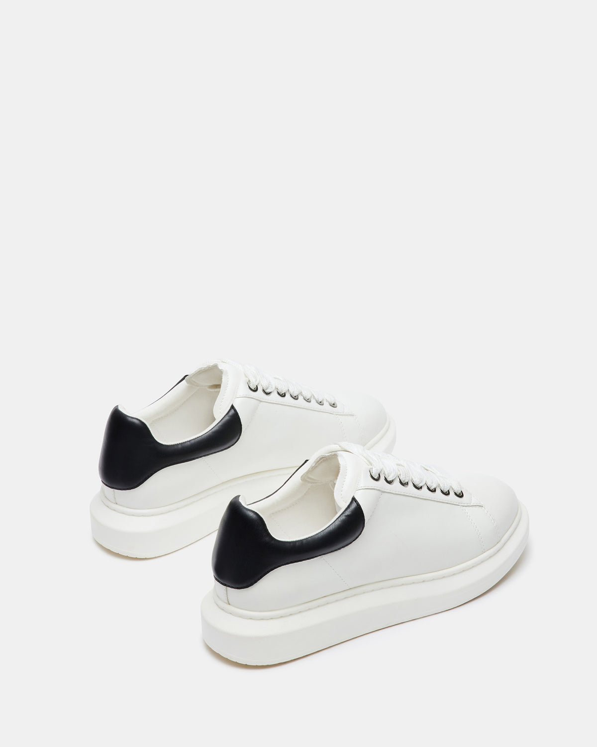 FROSTED White Multi Men's Low-Top Lace-Up Sneaker - Steve Madden
