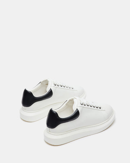 FROSTED White Multi Men's Low-Top Lace-Up Sneaker - Steve Madden