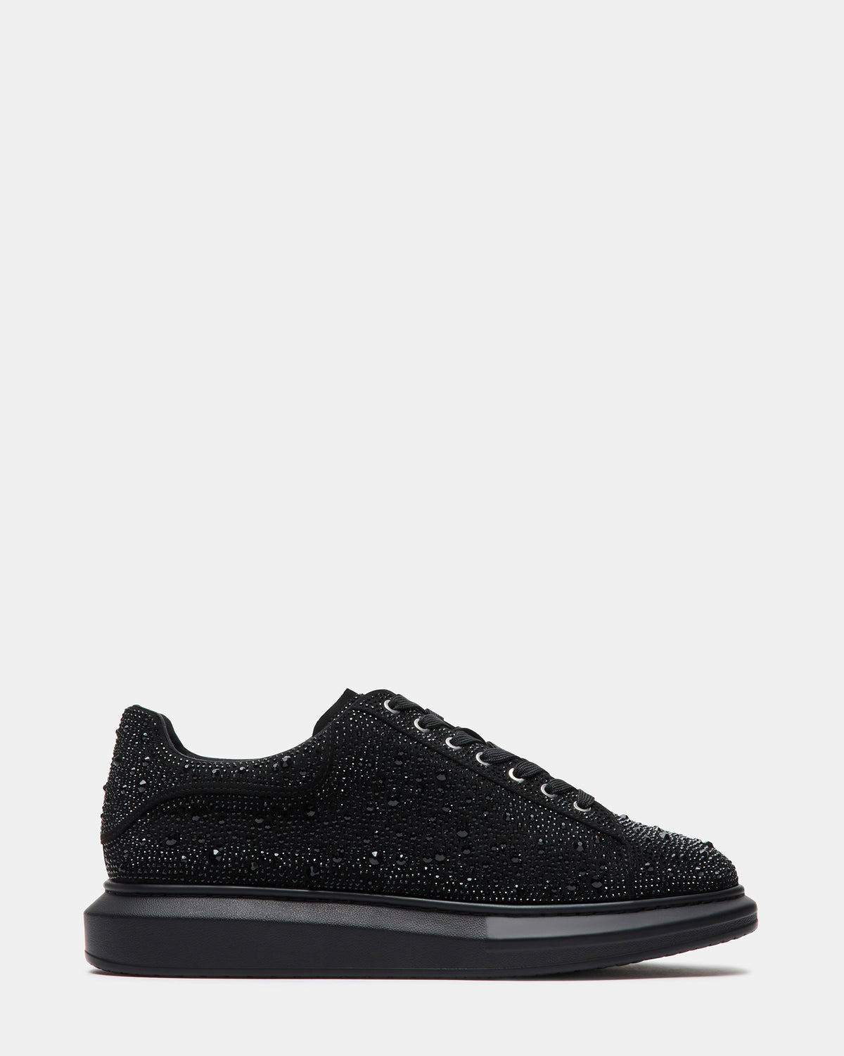ICEBOX Rhinestone Men's Low-Top Lace-Up Sneaker - Steve Madden