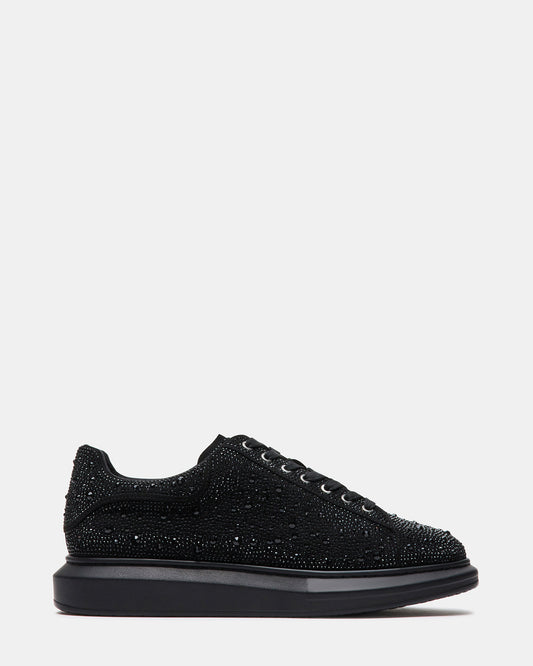 ICEBOX Rhinestone Men's Low-Top Lace-Up Sneaker - Steve Madden