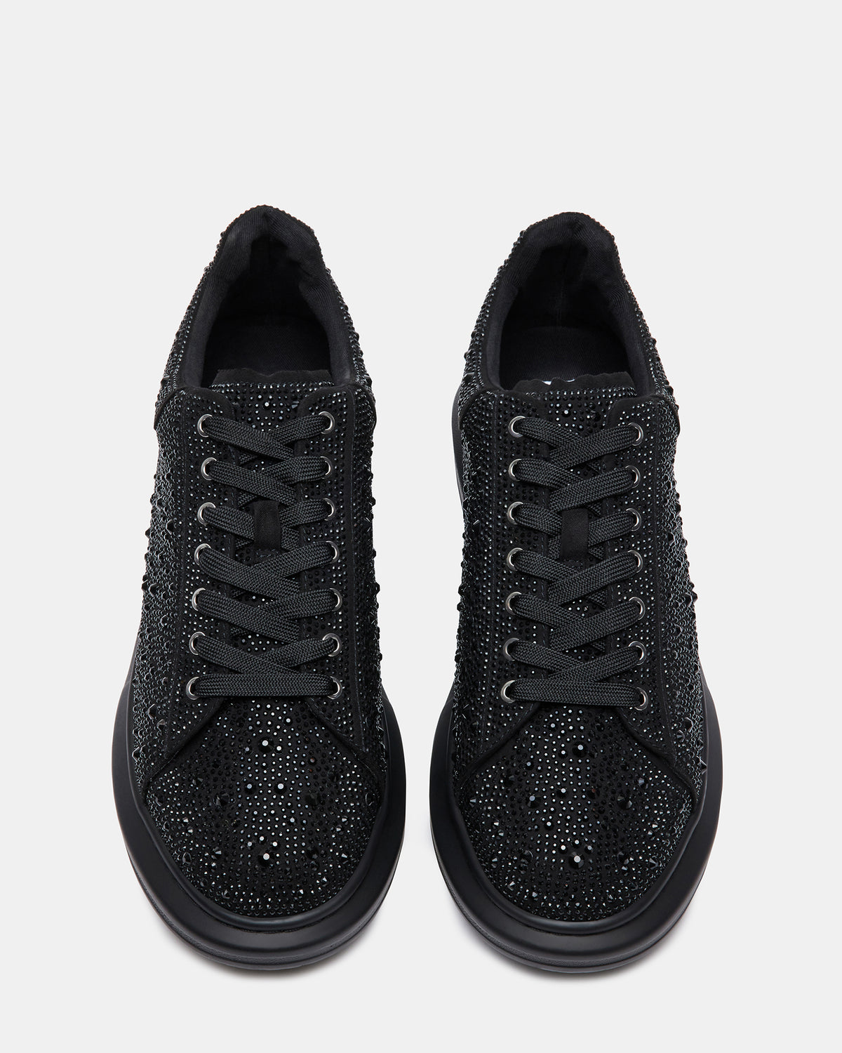 ICEBOX Rhinestone Men's Low-Top Lace-Up Sneaker - Steve Madden