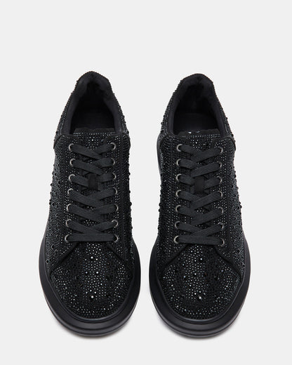 ICEBOX Rhinestone Men's Low-Top Lace-Up Sneaker - Steve Madden