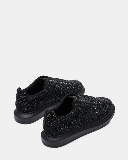 ICEBOX Rhinestone Men's Low-Top Lace-Up Sneaker - Steve Madden