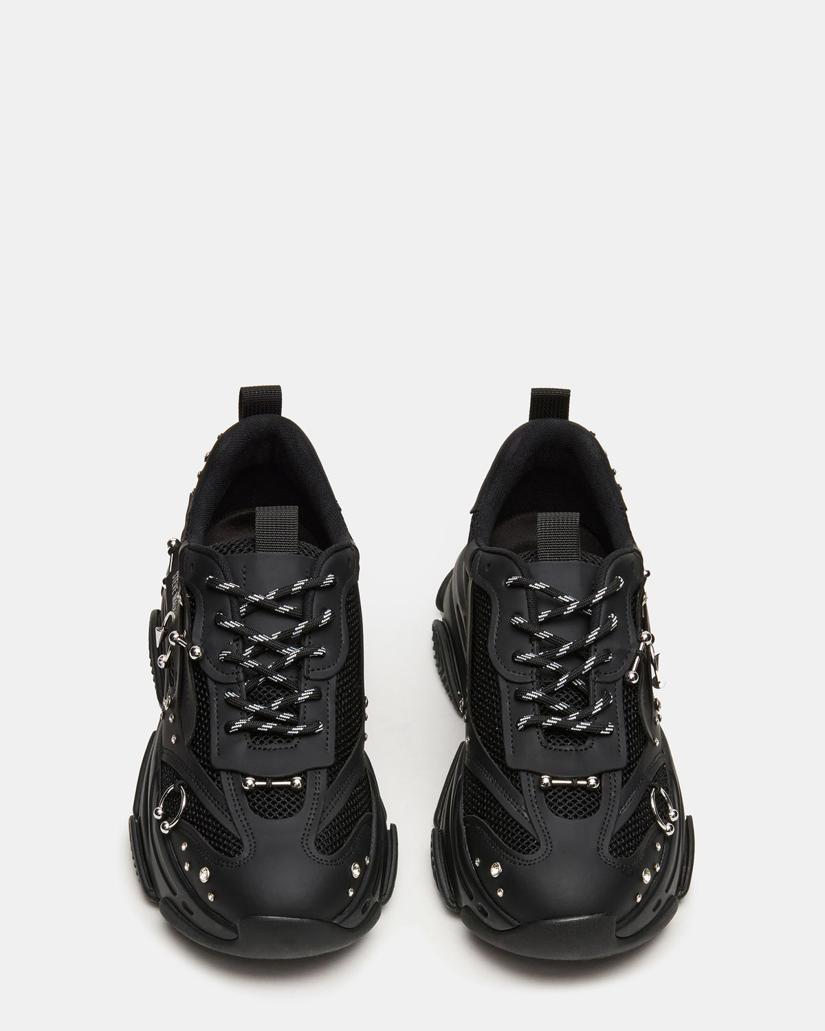 PIERCED Black Low-Top Lace-Up Men's Sneaker - Steve Madden