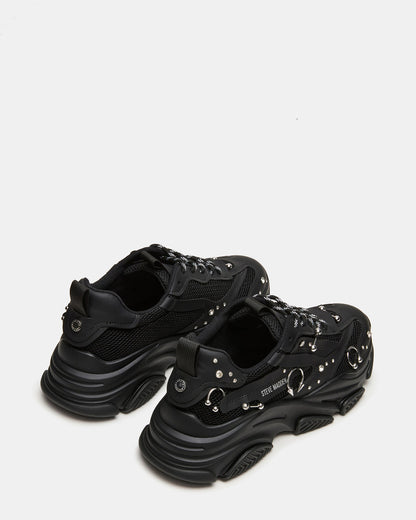 PIERCED Black Low-Top Lace-Up Men's Sneaker - Steve Madden