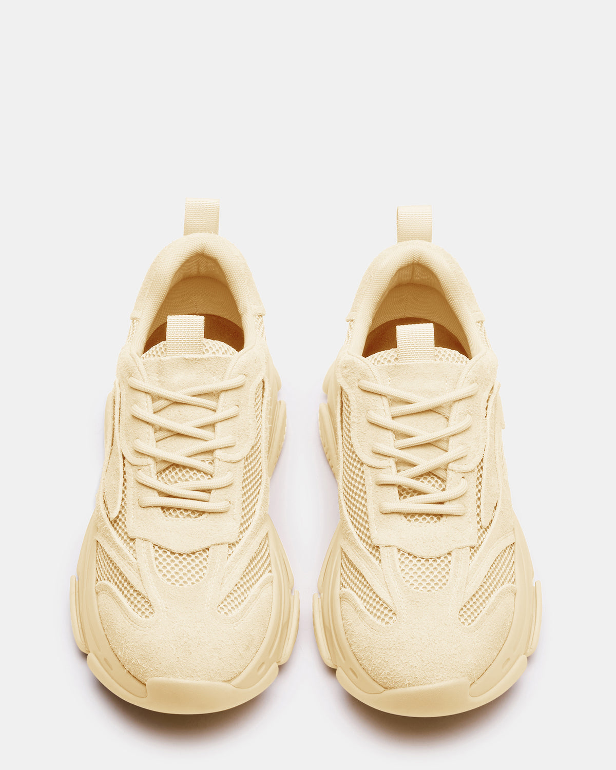 POSSESS Taupe Suede Low-Top Lace-Up Men's Sneaker - Steve Madden