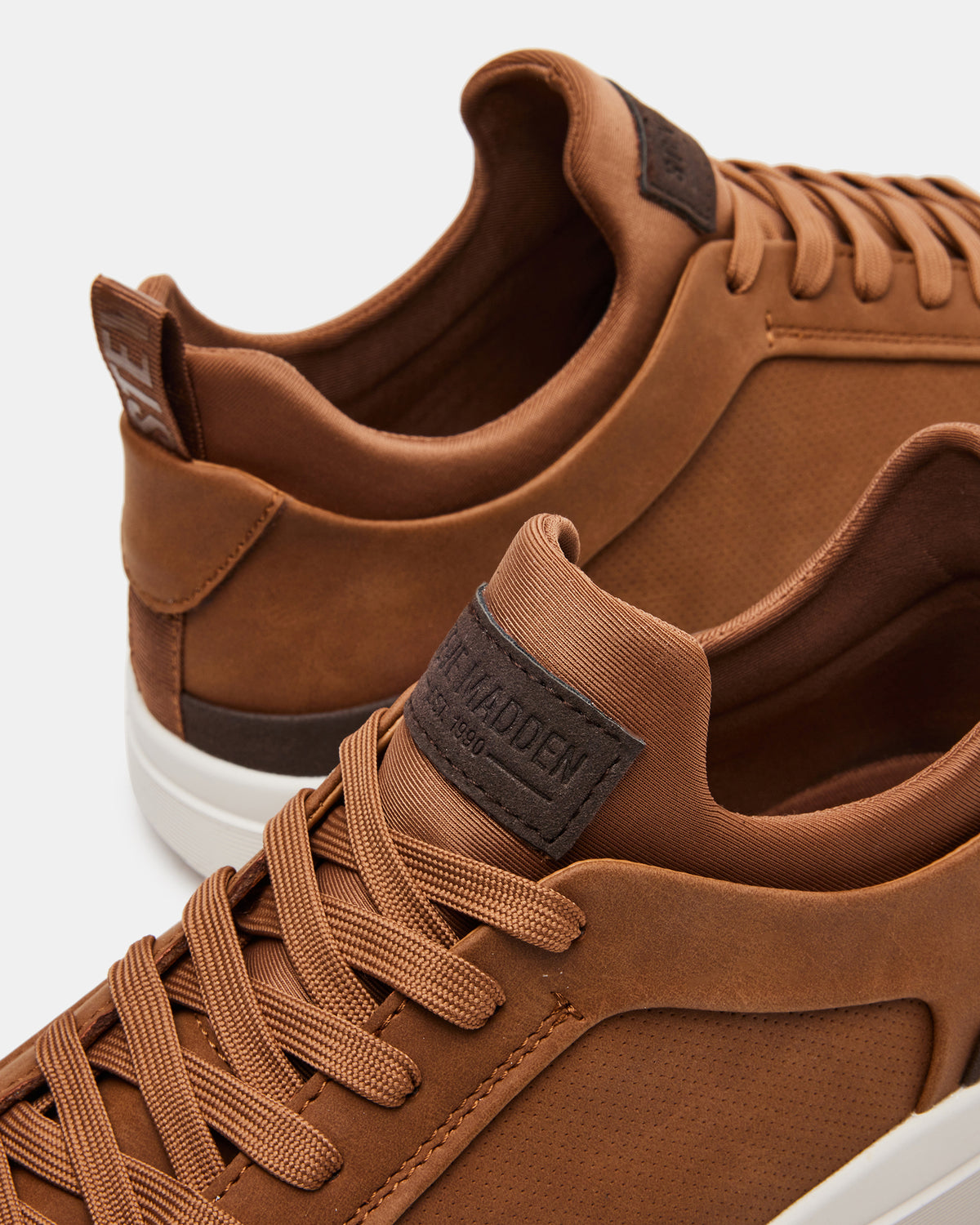 DACK Cognac Men's Lace-Up Sneakers - Steve Madden